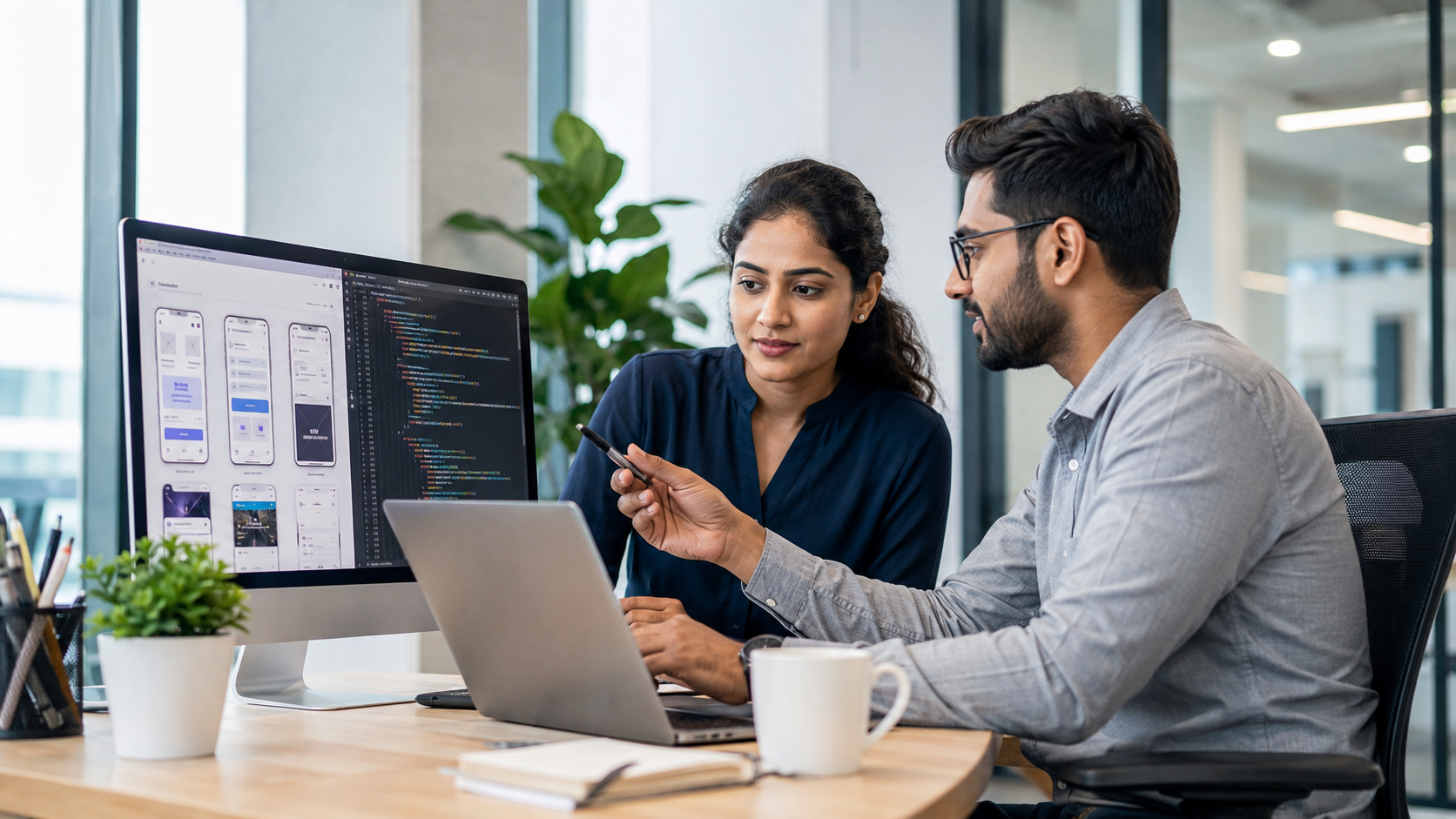 Indian product team designing websites and mobile applications